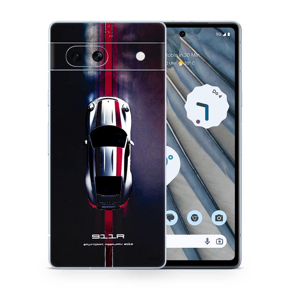 Pixel 7a 911 r 3d skin wrapitskin