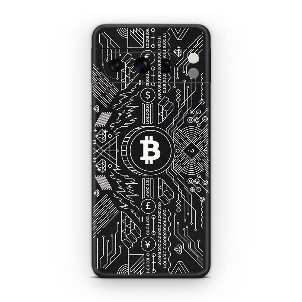 Pixel 8 pro bitcoin 3d skin wrapitskin