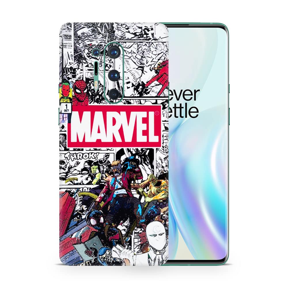 Oneplus 8 pro marvel universe 3d skin wrapitskin