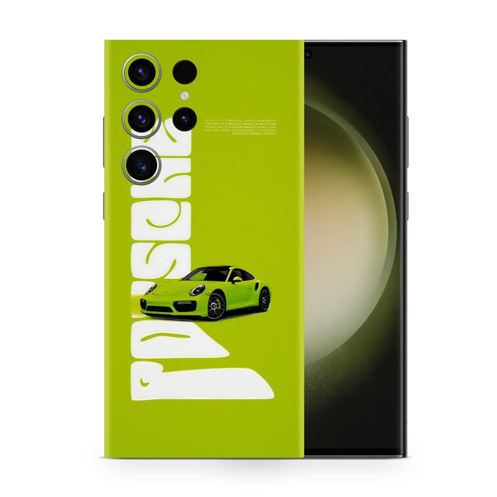 Galaxy s23 ultra 911 turbo 3d skin wrapitskin