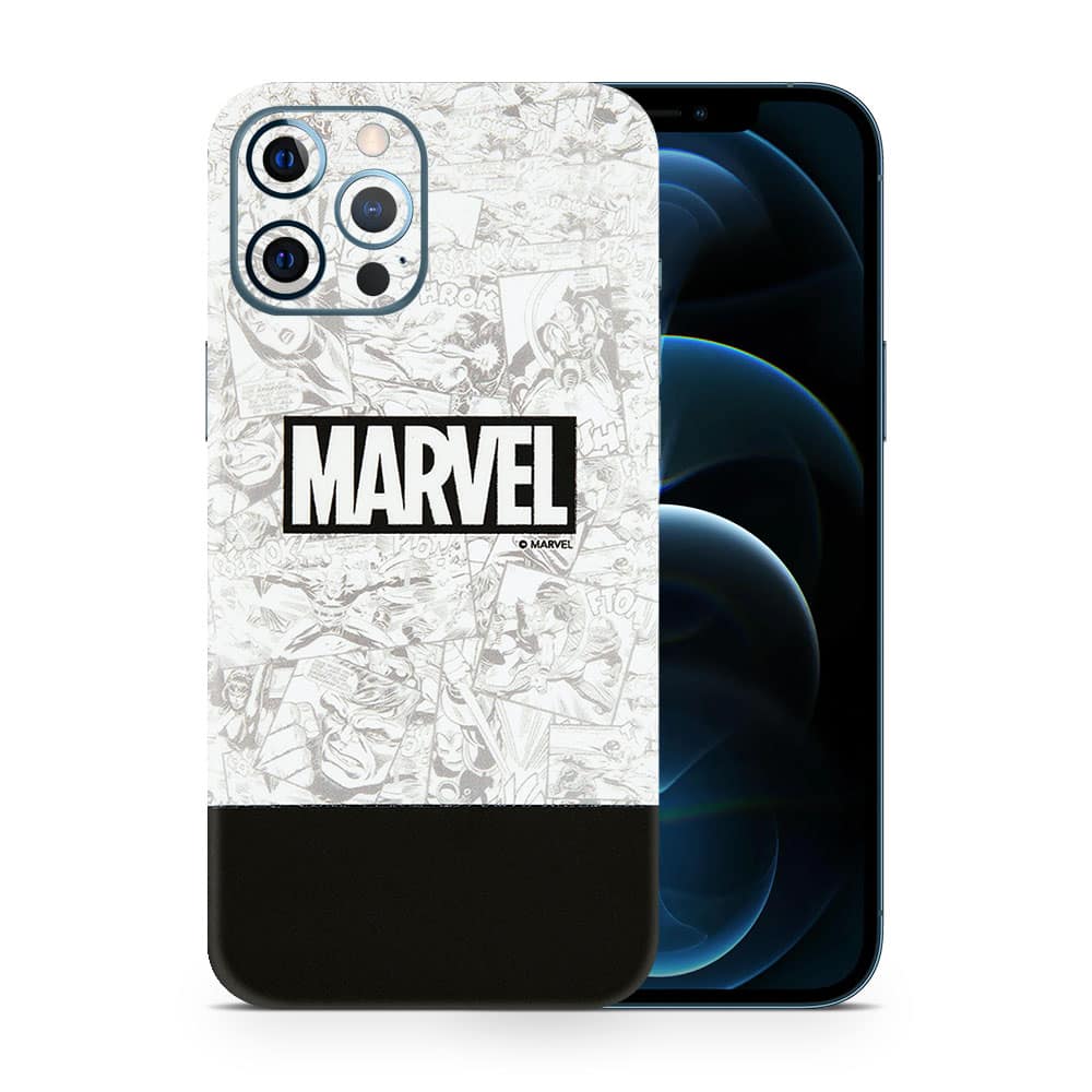 Iphone 12 pro max marvel classic 3d skin wrapitskin