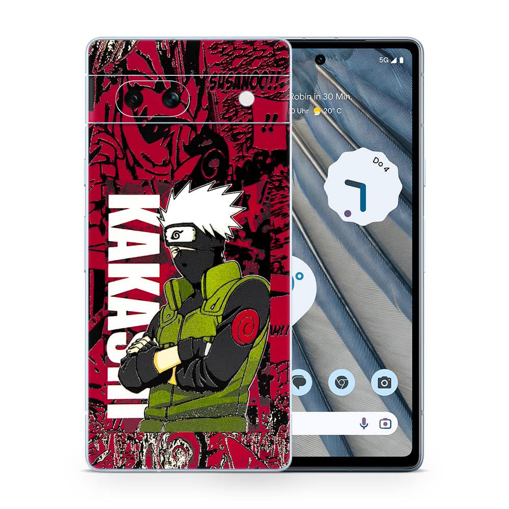 Pixel 7a kakashi sensei 3d skin wrapitskin