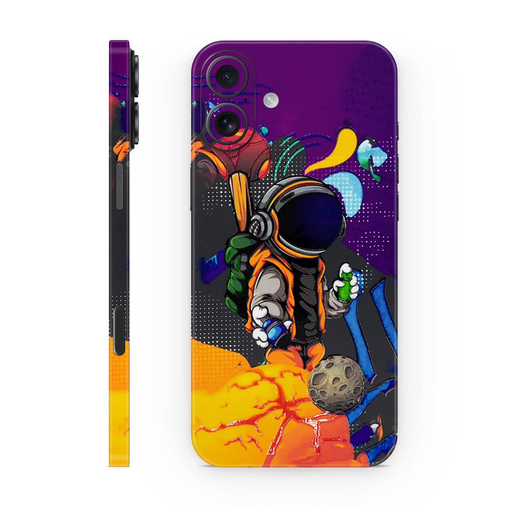 Iphone 16 space doodler 3d skin wrapitskin