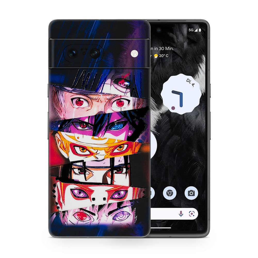 Pixel 7 evil eyes 3d skin wrapitskin