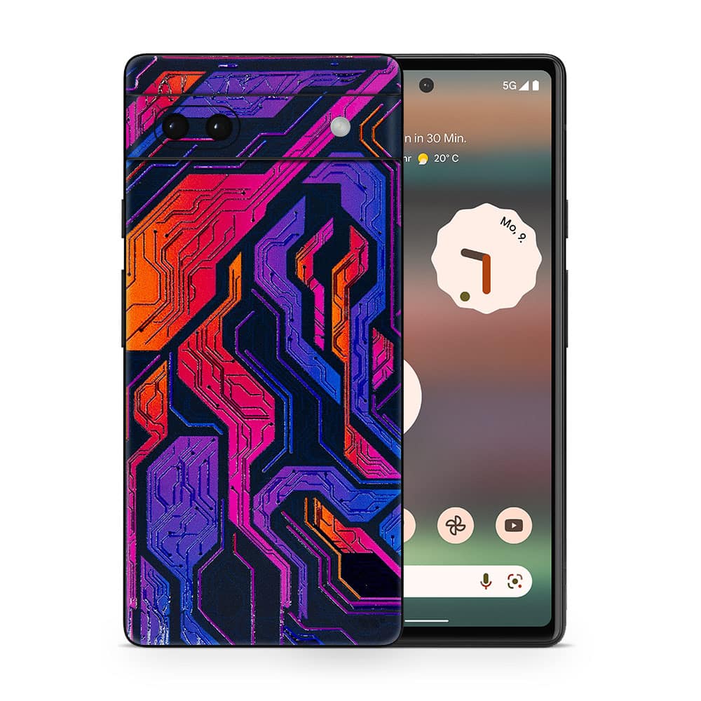 Pixel 6a neuromatrix 3d skin wrapitskin