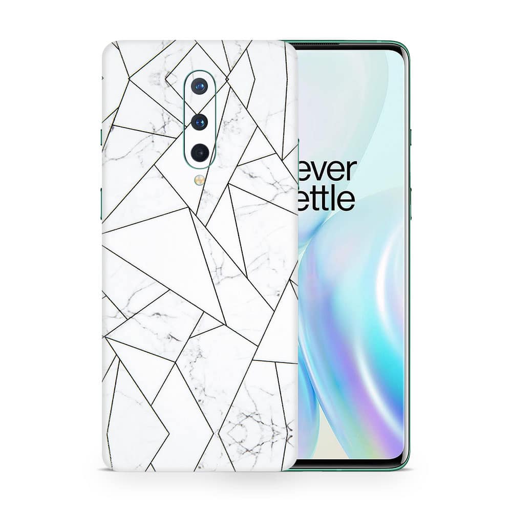 Oneplus 8 uw 5g marble grid 3d skin wrapitskin