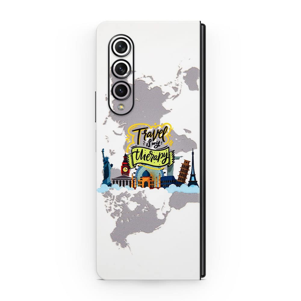 Galaxy z fold 3 nomad life 3d skin wrapitskin