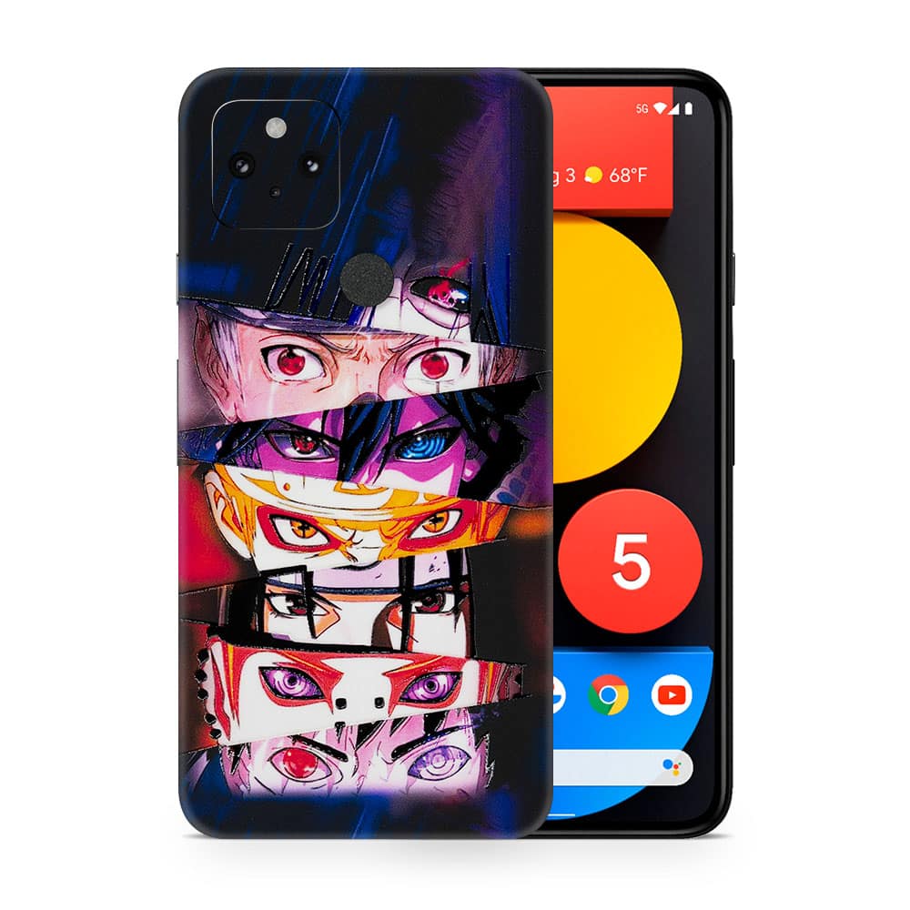 Pixel 5 evil eyes 3d skin wrapitskin