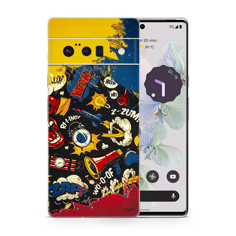 Pixel 6 pro pop art 3d skin wrapitskin