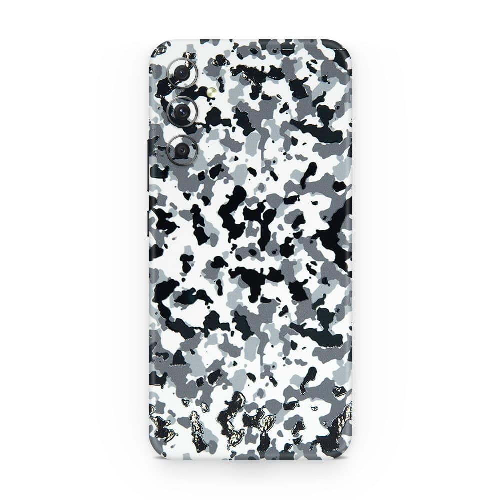 Galaxy a54 snow camo 3d skin wrapitskin