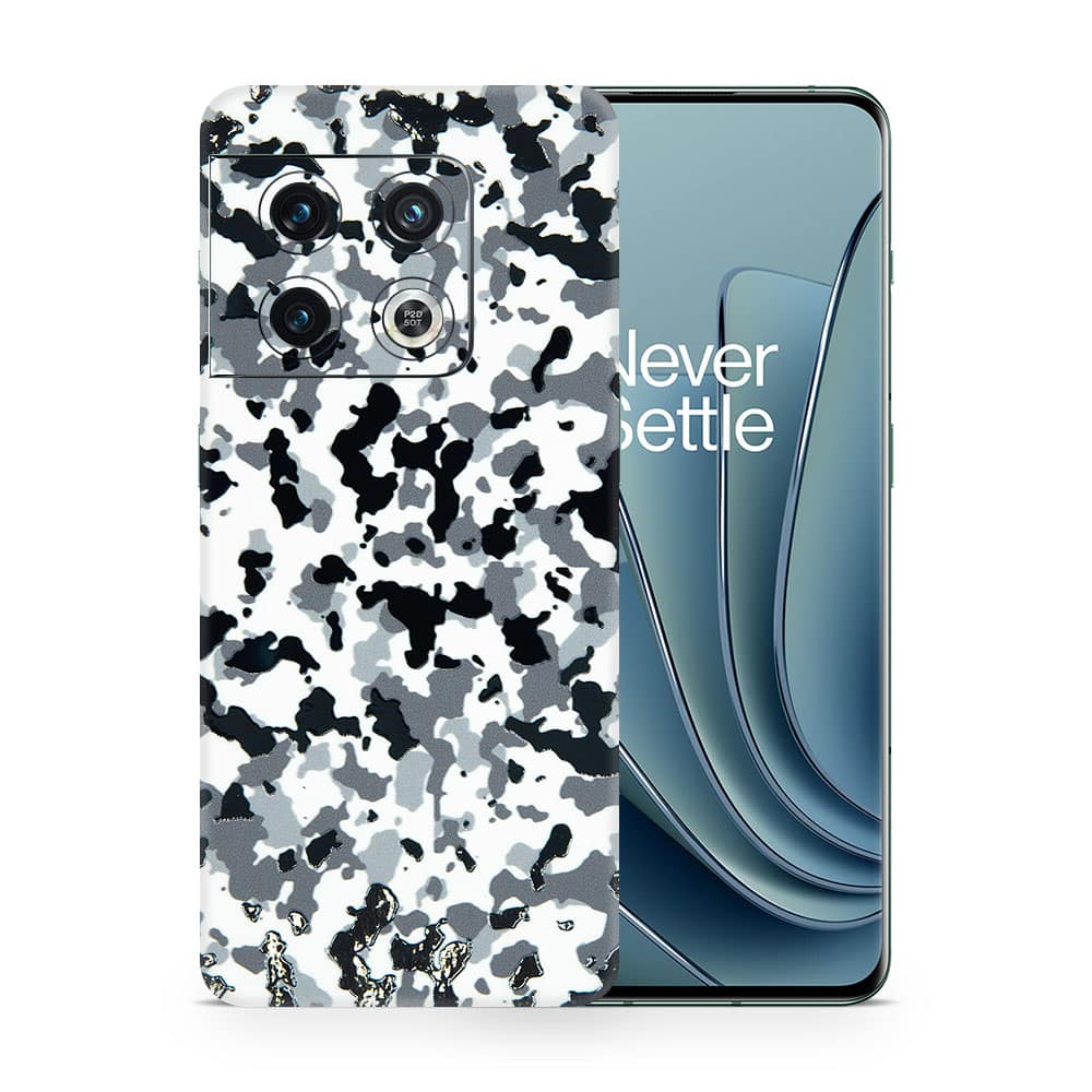 Oneplus 10 pro snow camo 3d skin wrapitskin