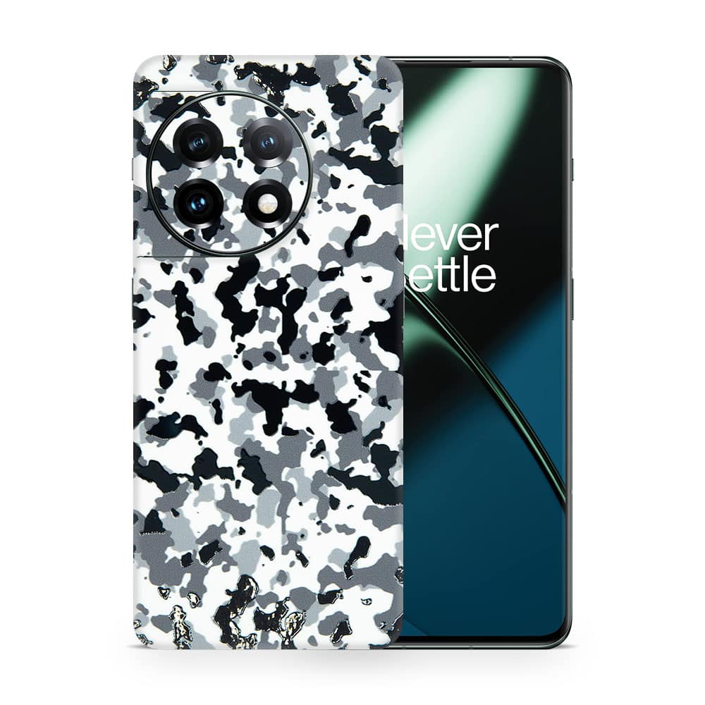 Oneplus 11 snow camo 3d skin wrapitskin