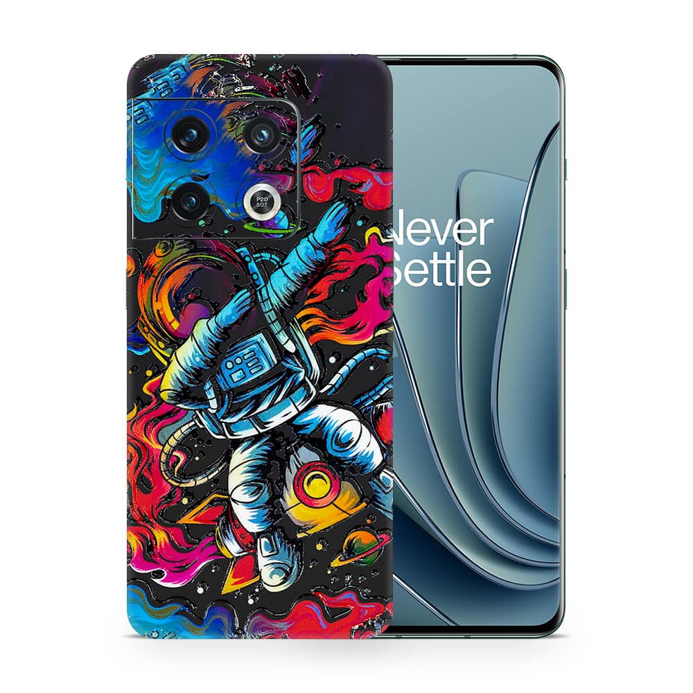 Oneplus 10 pro trippy astronaut 3d skin wrapitskin