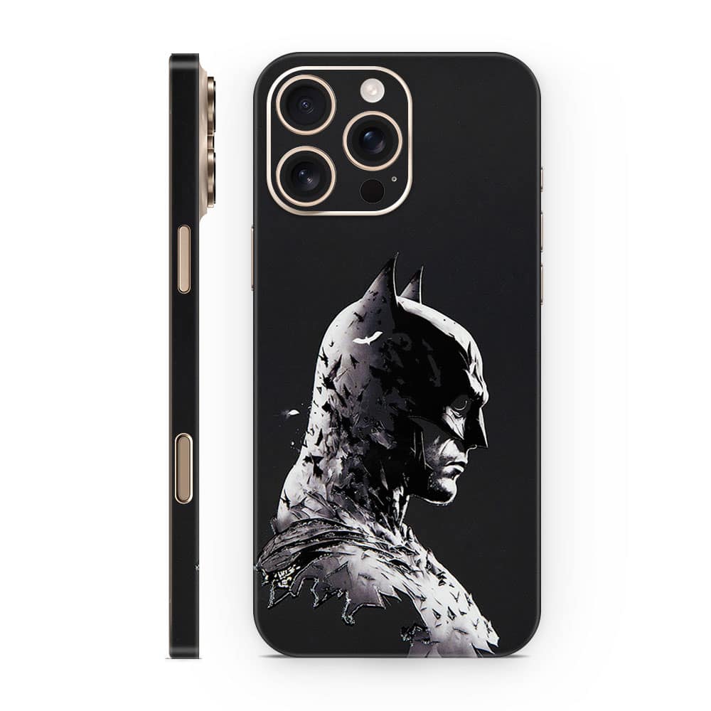 Iphone 16 pro max dark knight 3d skin wrapitskin