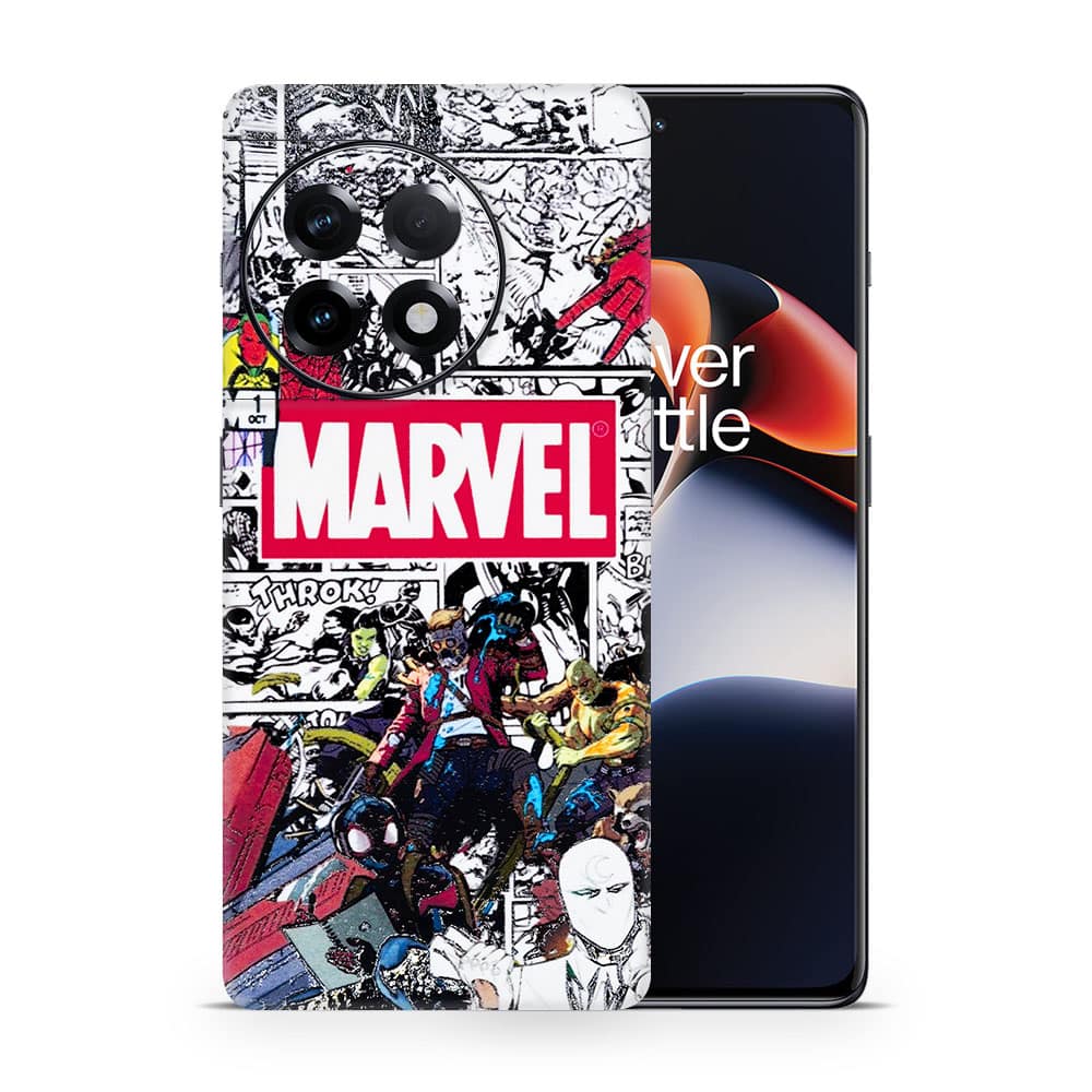 Oneplus 11r marvel universe 3d skin wrapitskin