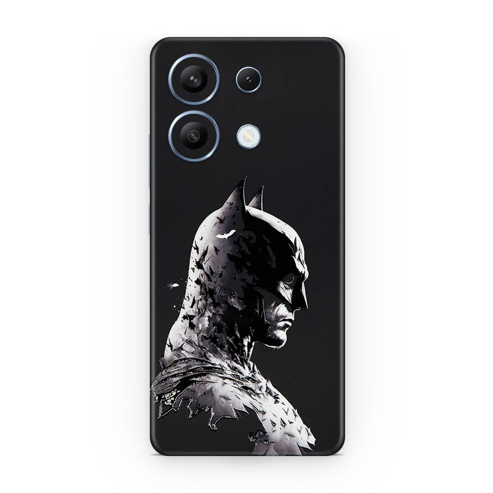 Redmi note 13 4g dark knight 3d skin wrapitskin