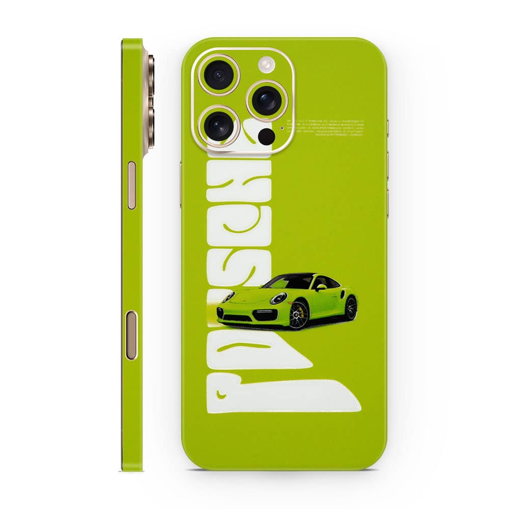 Iphone 16 pro max 911 turbo 3d skin wrapitskin