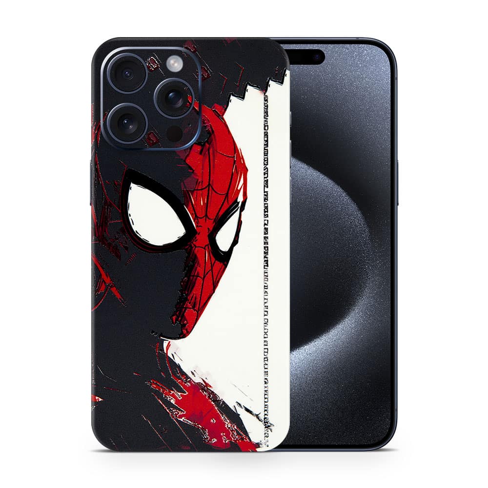 Iphone 15 pro max symbiote surprise 3d skin wrapitskin