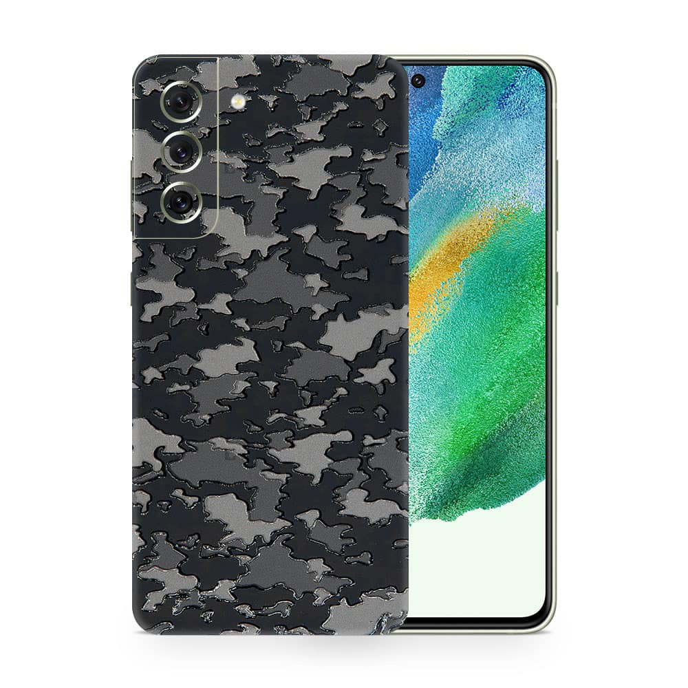 Galaxy s21 fe military camo 3d skin wrapitskin