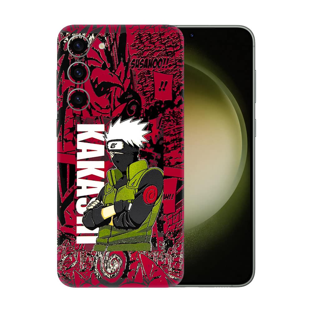 Galaxy s23 plus kakashi sensei 3d skin wrapitskin