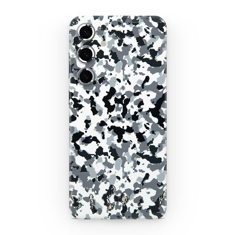 Galaxy s24 plus snow camo 3d skin wrapitskin