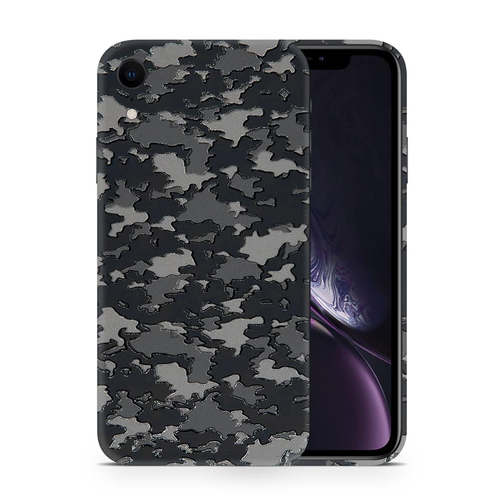 Iphone xr military camo 3d skin wrapitskin