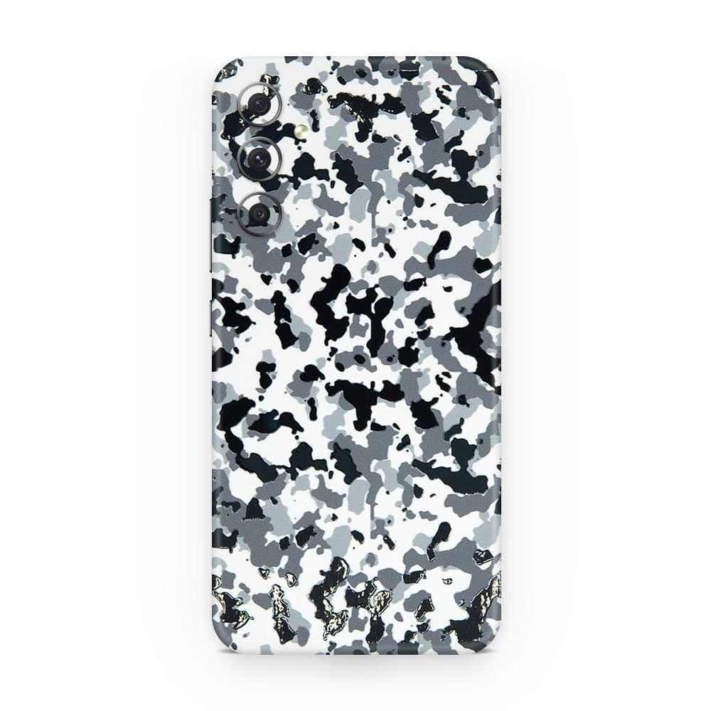 Galaxy a14 snow camo 3d skin wrapitskin
