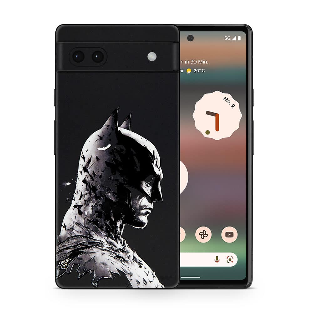 Pixel 6a dark knight 3d skin wrapitskin