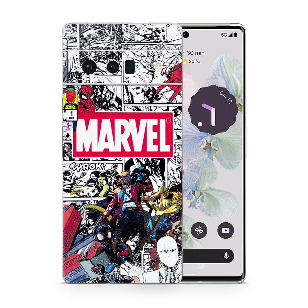 Pixel 6 pro marvel universe 3d skin wrapitskin