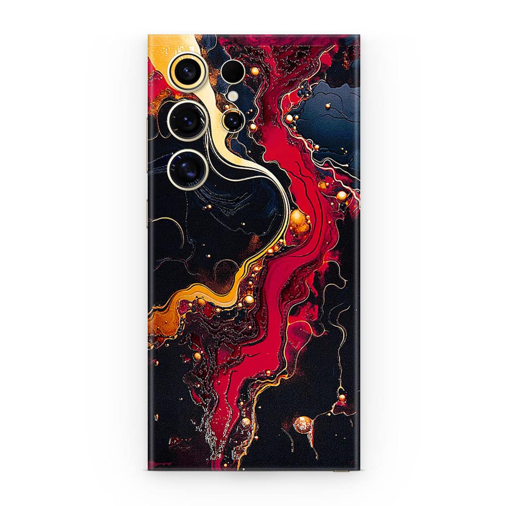 Galaxy s24 ultra volcanic vibe 3d skin wrapitskin