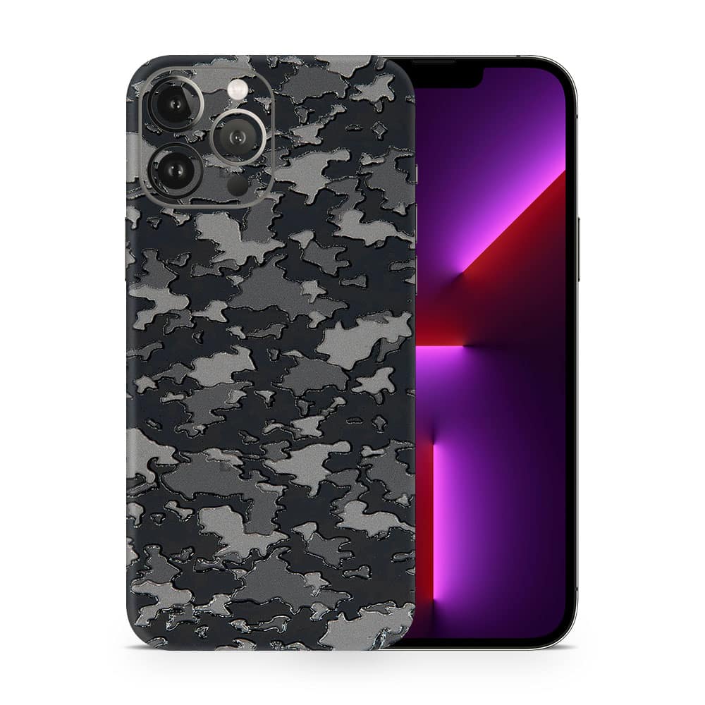 Iphone 13 pro max military camo 3d skin wrapitskin