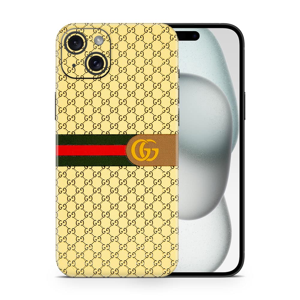 Iphone 15 plus guccio gucci 3d skin wrapitskin