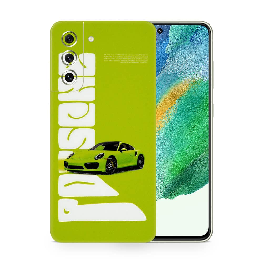 Galaxy s21 fe 911 turbo 3d skin wrapitskin