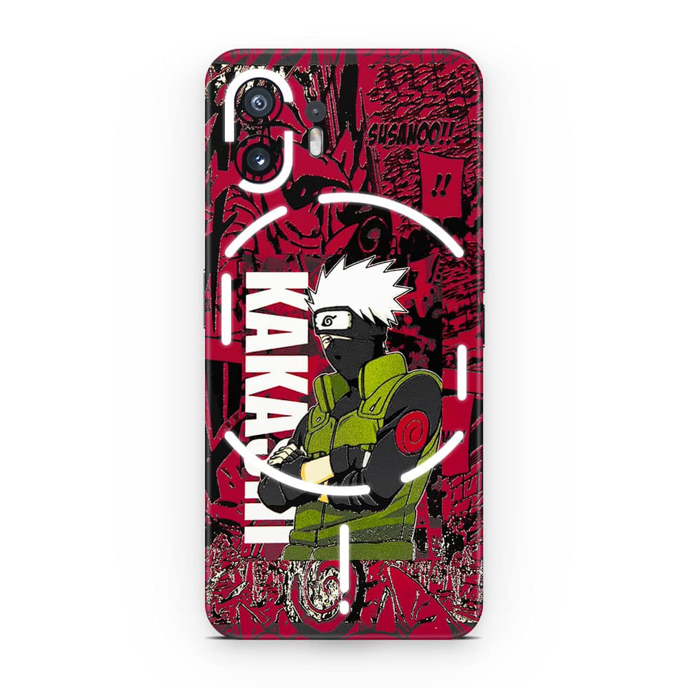 Nothing phone 2 kakashi sensei 3d skin wrapitskin