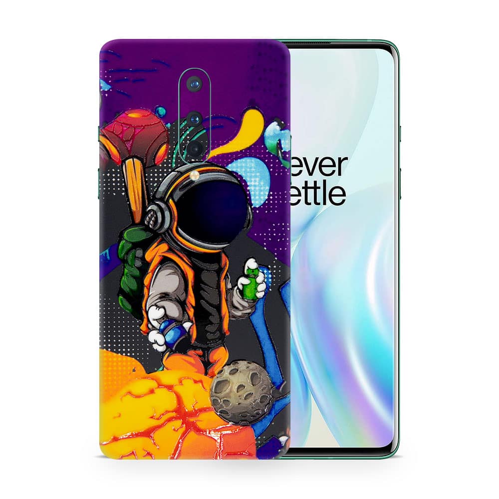 Oneplus 8 space doodler 3d skin wrapitskin