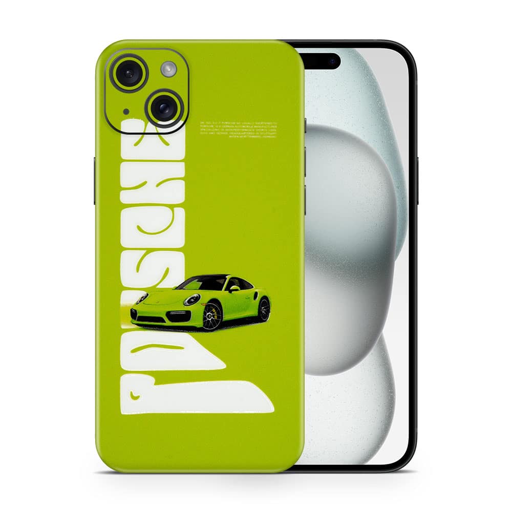 Iphone 15 plus 911 turbo 3d skin wrapitskin
