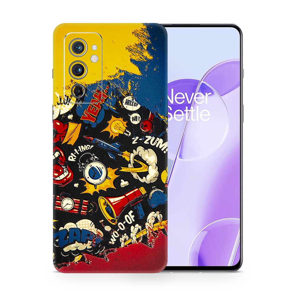 Oneplus 9rt pop art 3d skin wrapitskin