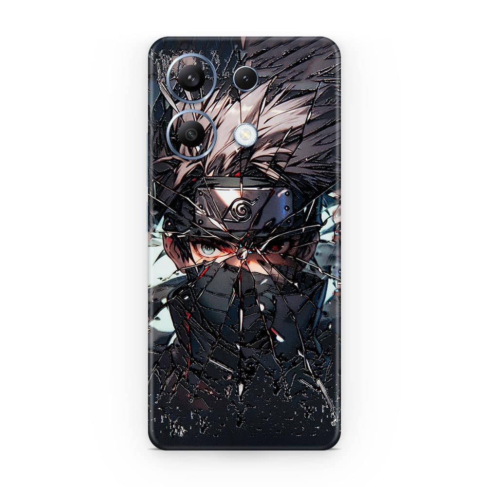 Redmi note 13 4g broken hero 3d skin wrapitskin