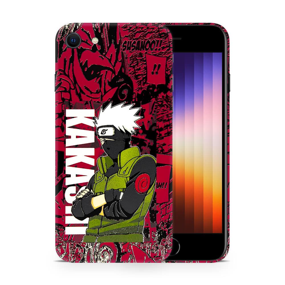 Iphone se 2020 kakashi sensei 3d skin wrapitskin