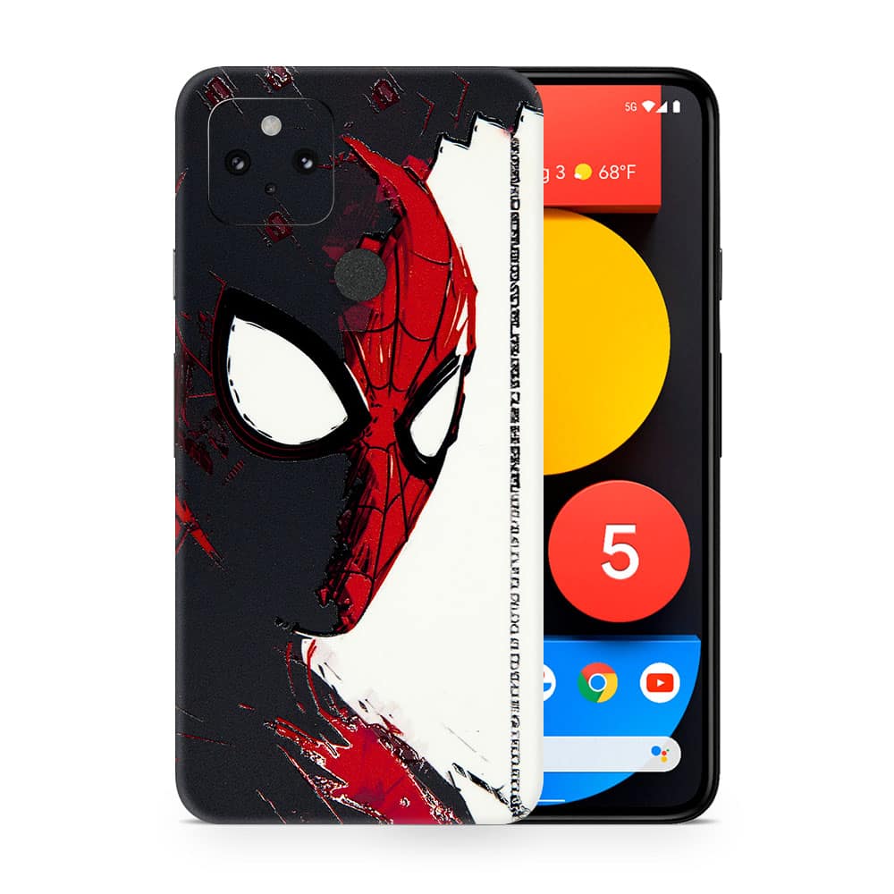 Pixel 5 symbiote surprise 3d skin wrapitskin