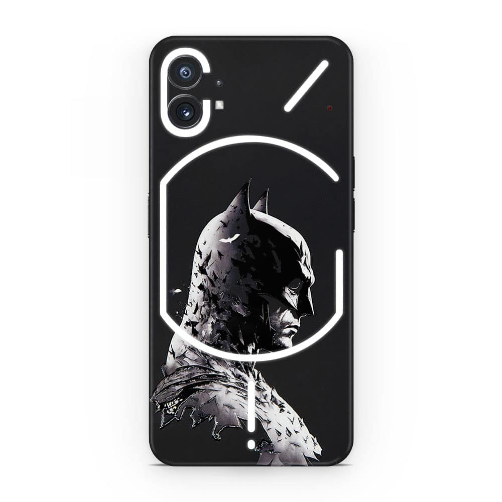 Nothing phone 1 dark knight 3d skin wrapitskin