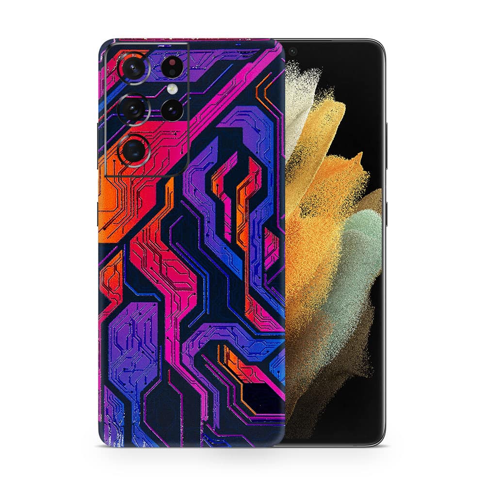 Galaxy s21 ultra neuromatrix 3d skin wrapitskin
