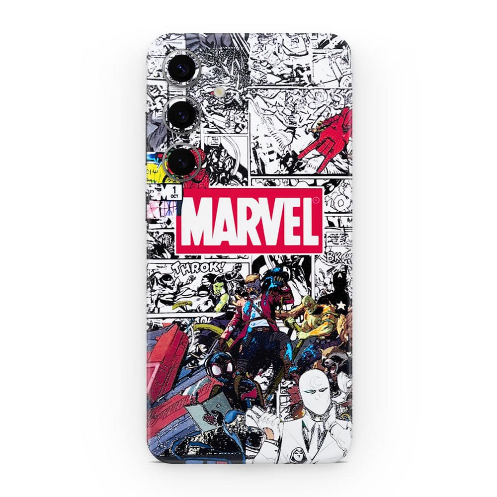 Galaxy s24 plus marvel universe 3d skin wrapitskin