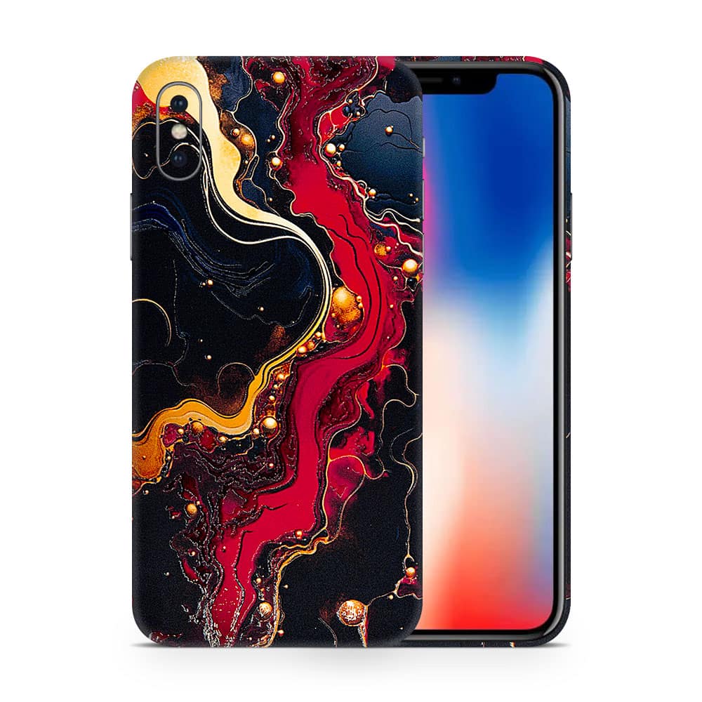 Iphone x volcanic vibe 3d skin wrapitskin