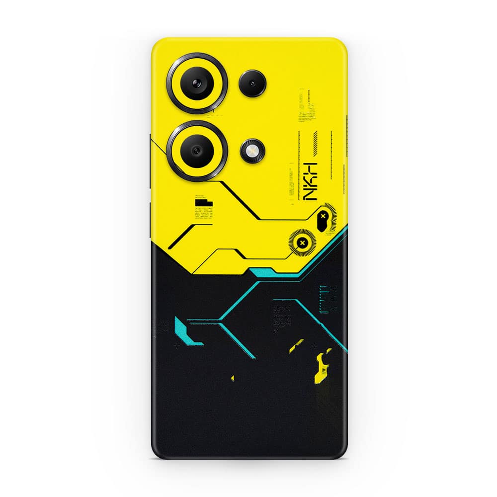 Redmi note 13 pro 4g cyberpunk city 3d skin wrapitskin