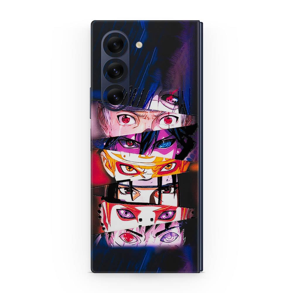 Galaxy z fold 6 evil eyes 3d skin wrapitskin