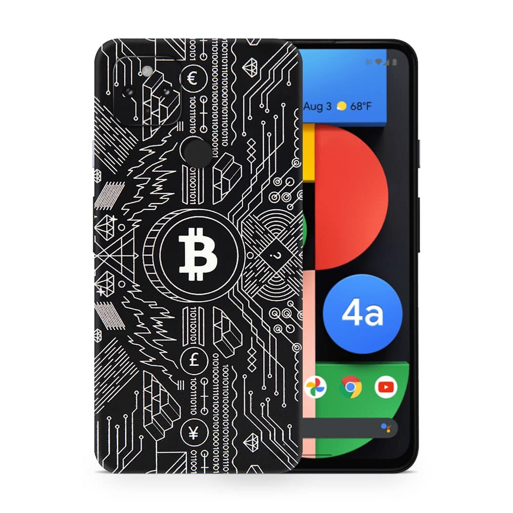 Pixel 4a 5g bitcoin 3d skin wrapitskin