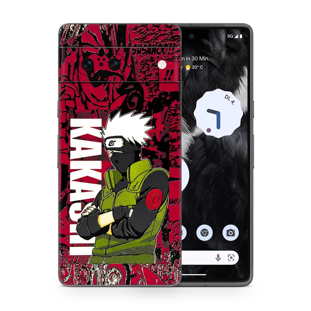 Pixel 7 kakashi sensei 3d skin wrapitskin