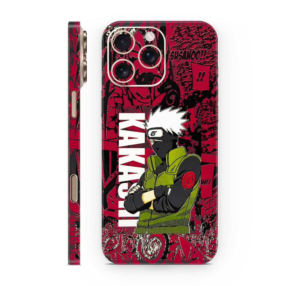 Iphone 16 pro max kakashi sensei 3d skin wrapitskin