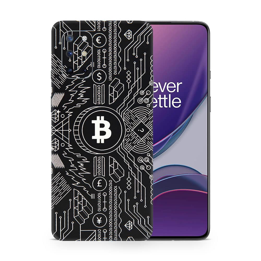 Oneplus 8t bitcoin 3d skin wrapitskin